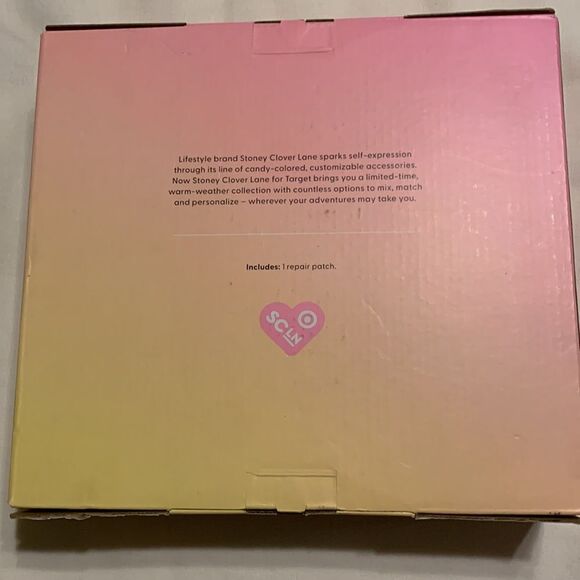 Stony Clover inflatable rainbow/pastel float.  See ALL pics.  NWT - Picture 5 of 8